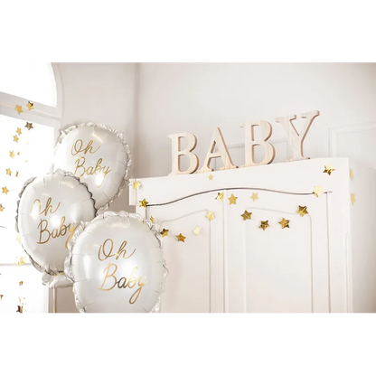 Folieballong, Oh baby 53x59 cm