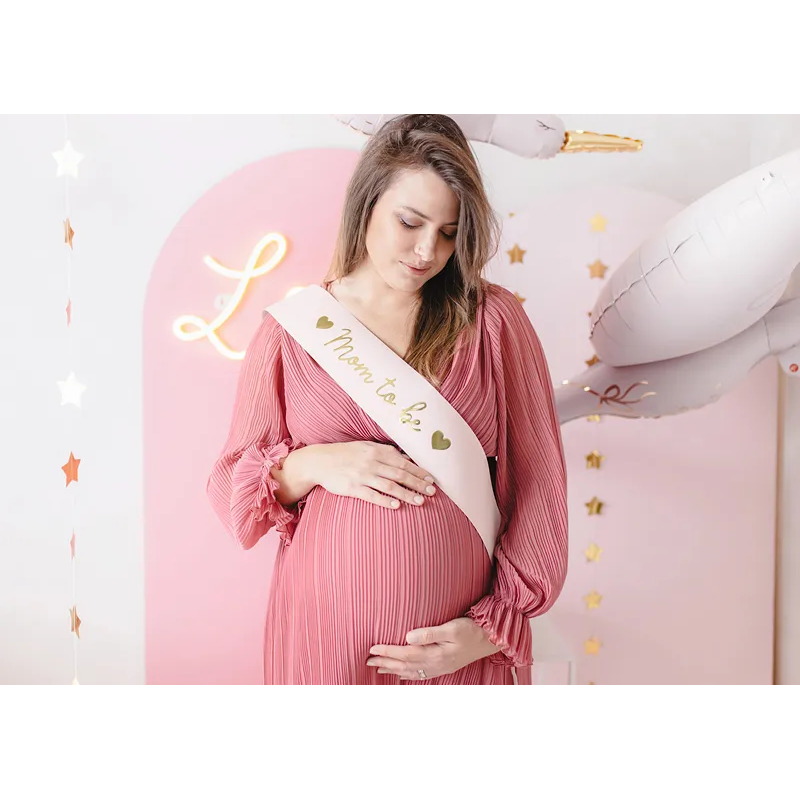 Ordensband, mom to be ljusrosa 75 cm