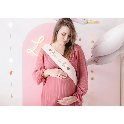 Ordensband, mom to be ljusrosa 75 cm