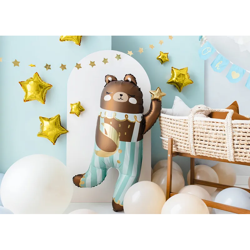 Folieballong, bear 72x104 cm