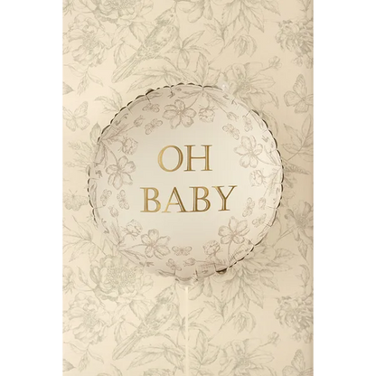 Folieballong, Oh baby 35x35 cm