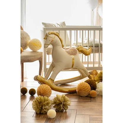 Folieballong, gunghäst 118x104 cm