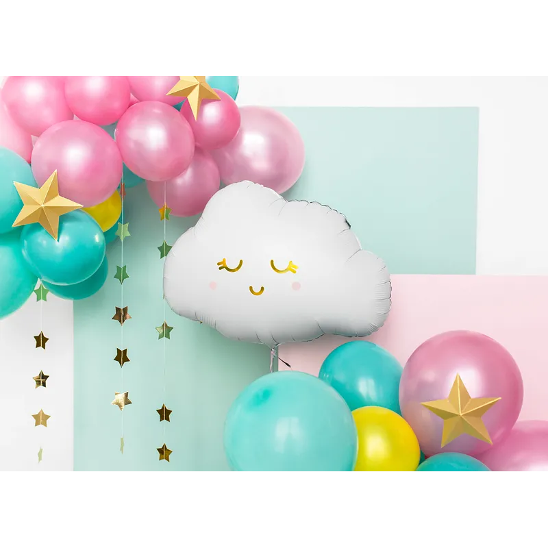 Folieballong, moln 51x35 cm