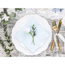 Servetter, ljusblå 20 st