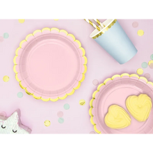 Tallrikar, ljusrosa 18 cm 6 st