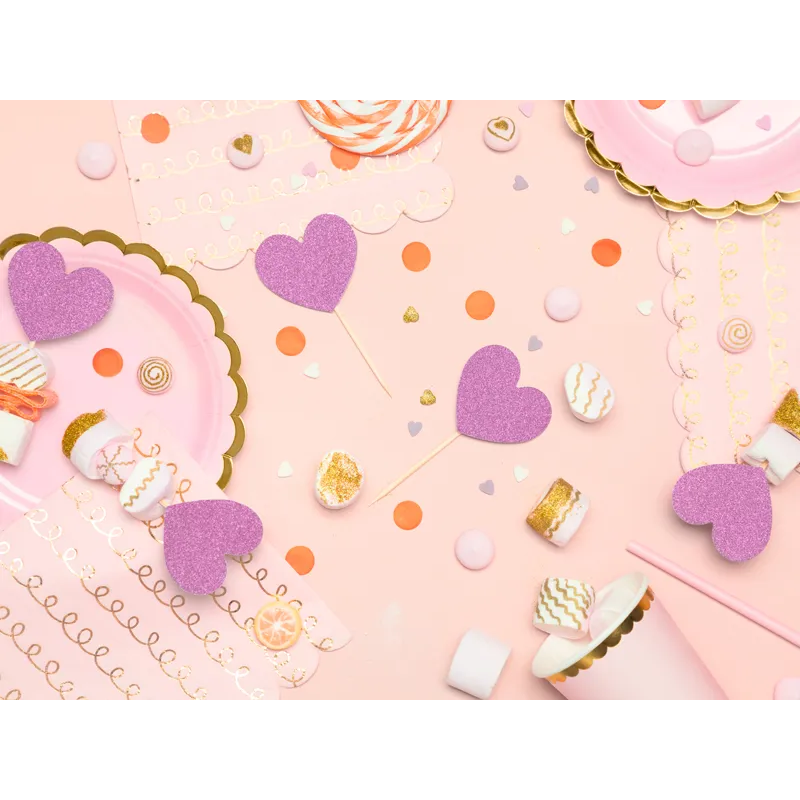 Tallrikar, ljusrosa 18 cm 6 st