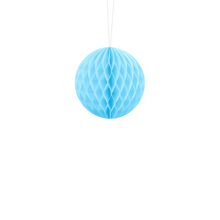 Dekorationsboll, ljusblå 10 cm