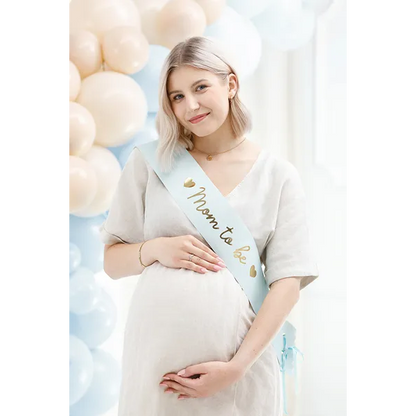 Ordensband, mom to be ljusblå 75 cm