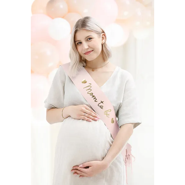 Ordensband, mom to be ljusrosa 75 cm