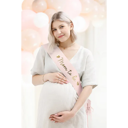 Ordensband, mom to be ljusrosa 75 cm