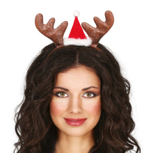 Juldiadem, renhorn med tomteluva