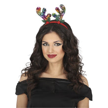 Juldiadem, renhorn multicolor