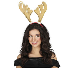 Juldiadem, renhorn guld