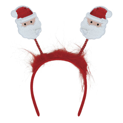 Juldiadem, tomtar med paljetter