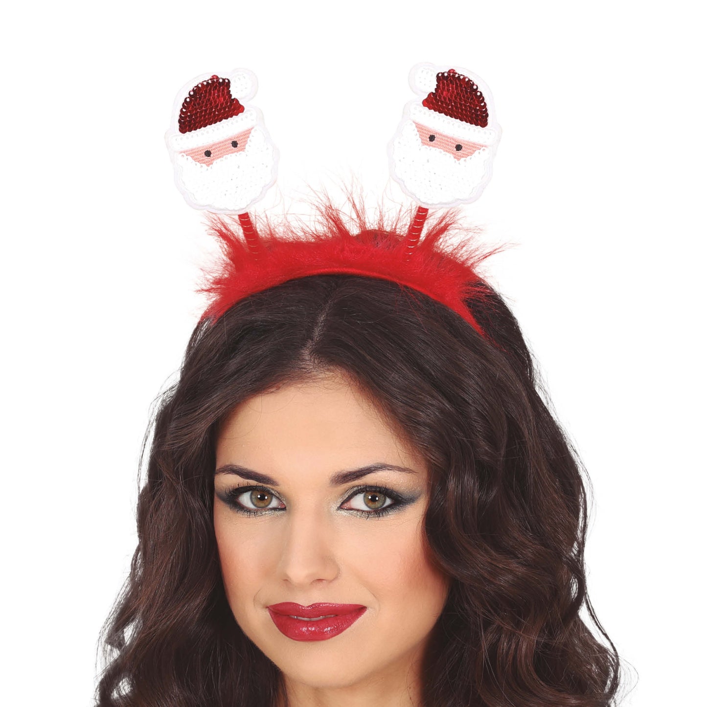 Juldiadem, tomtar med paljetter