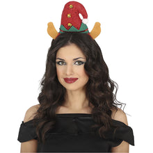 Juldiadem, elf med paljetter