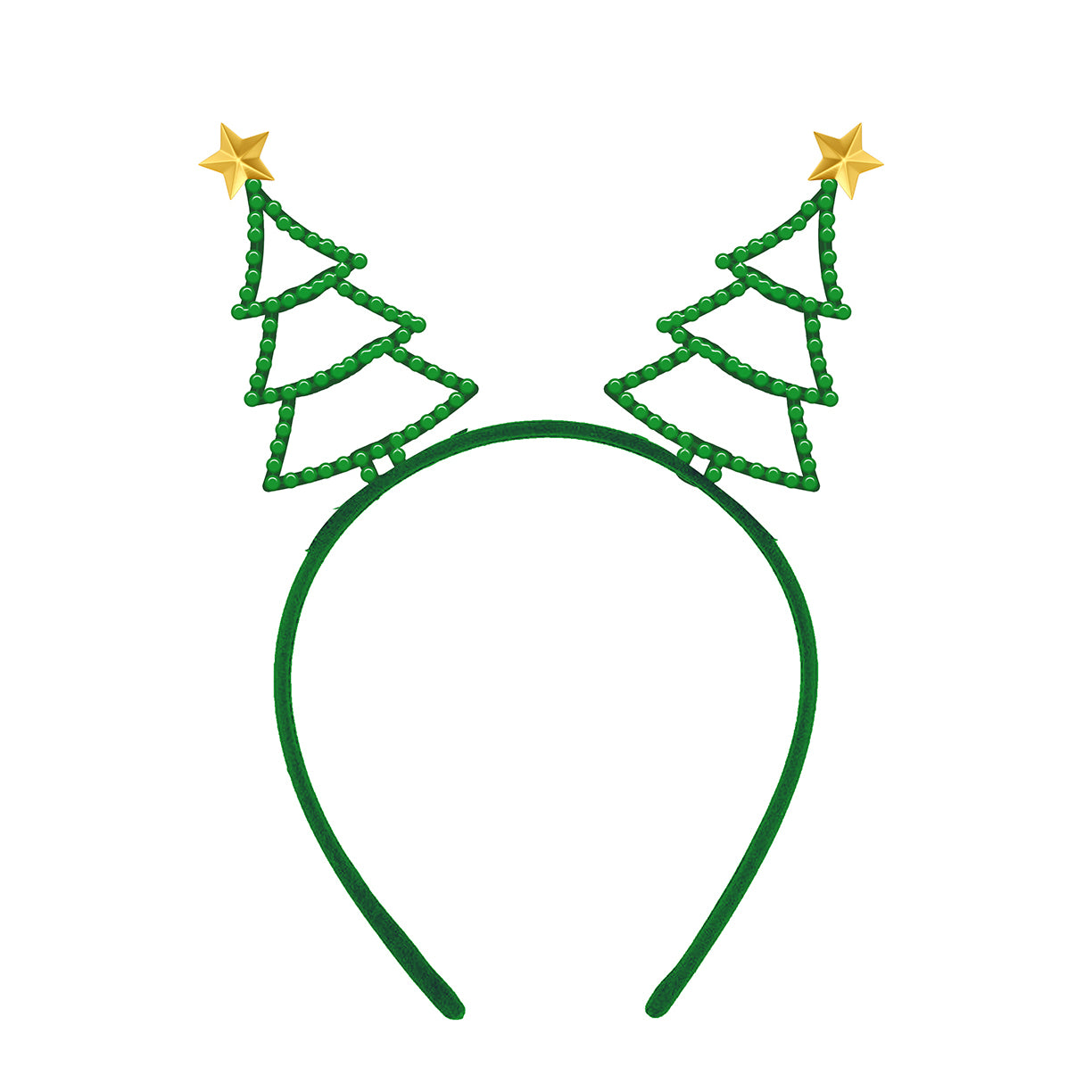 Juldiadem i metall, julgranar