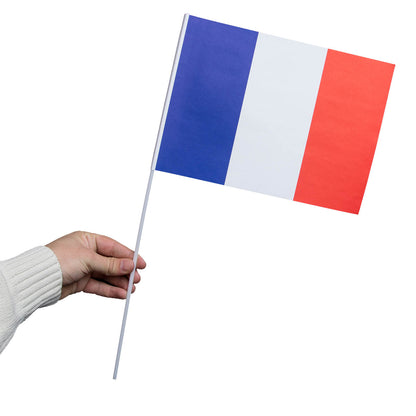 Pappersflagga, Frankrike 27x20 cm