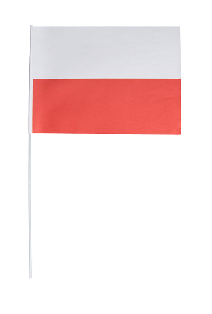 Pappersflagga, Polen 27x20 cm