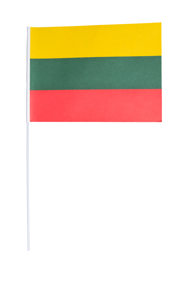 Pappersflagga, Litauen 27x20 cm