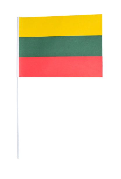 Pappersflagga, Litauen 27x20 cm