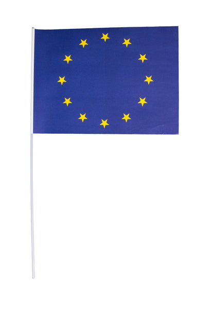Pappersflagga, EU 27x20 cm