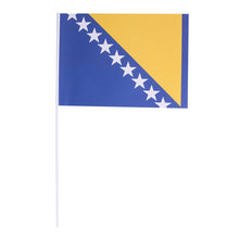 Pappersflagga, Bosnien Hercegovina 27x20 cm