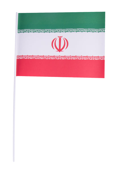 Pappersflagga, Iran 27x20 cm