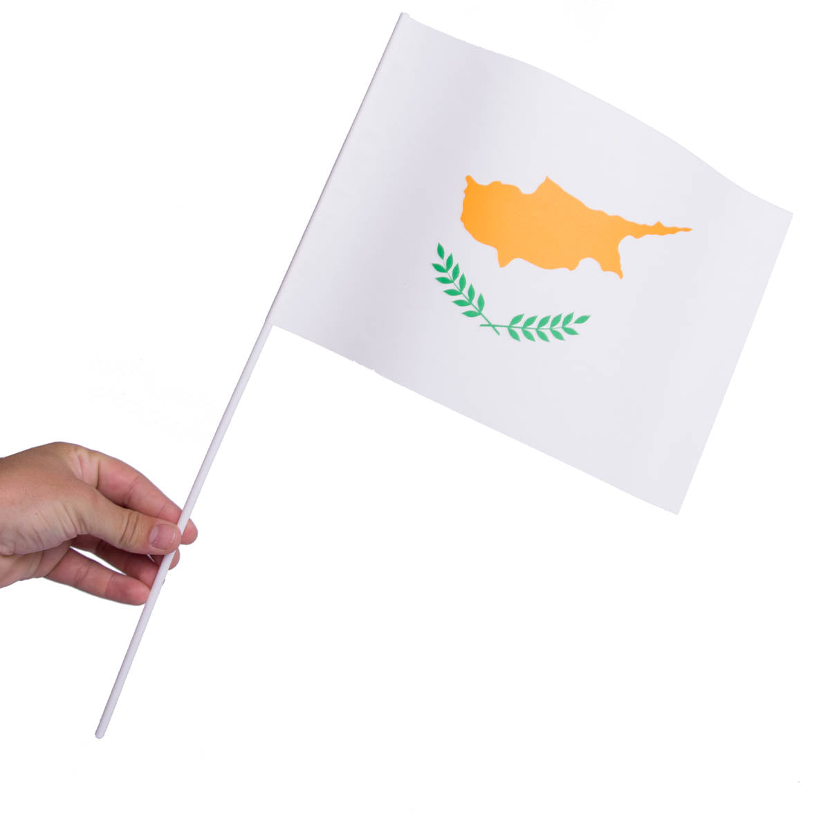 Pappersflagga, Cypern 27x20 cm