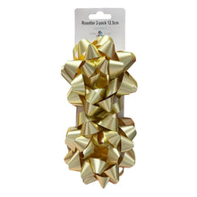 Presentrosetter, metallic 2 st