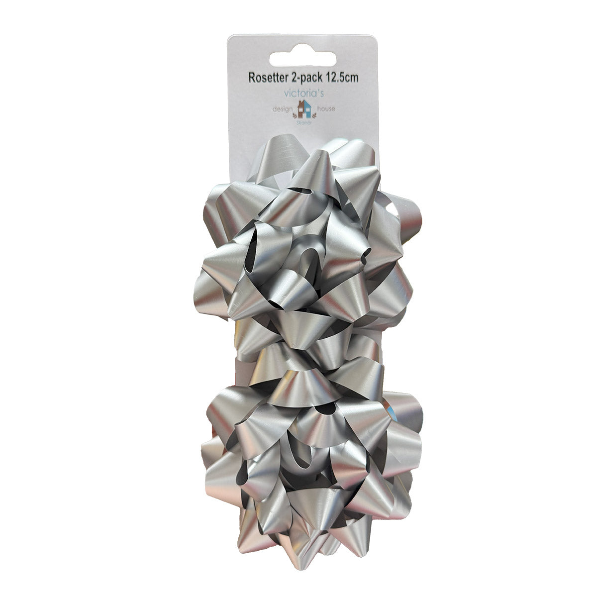 Presentrosetter, metallic 2 st
