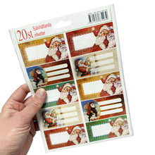 Juletiketter, tomtar 20 st