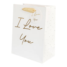Presentpåse, I love you 18x23x10 cm