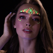 Moon glow in the dark kroppsstenar, Pink Flamingo