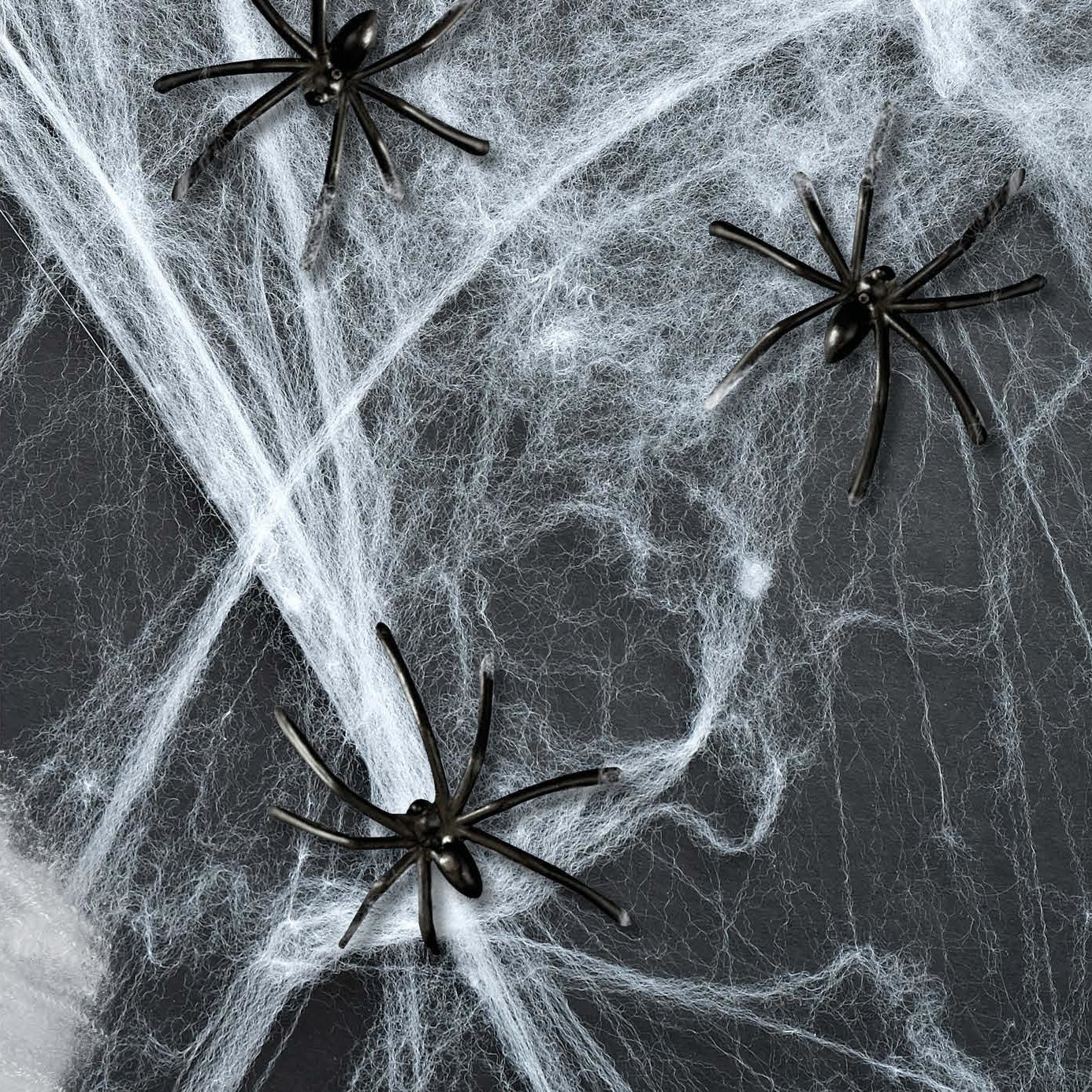 Spindelnät, vit 228 g