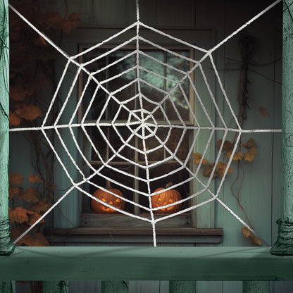 Spindelnät, vit 210 cm