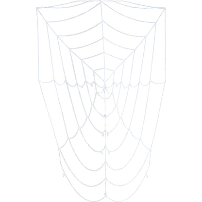 Spindelnät, vit 210 cm