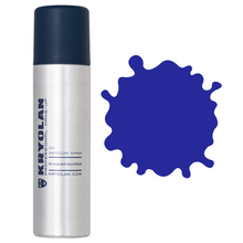 Kryolan UV hårspray, blå 150 ml