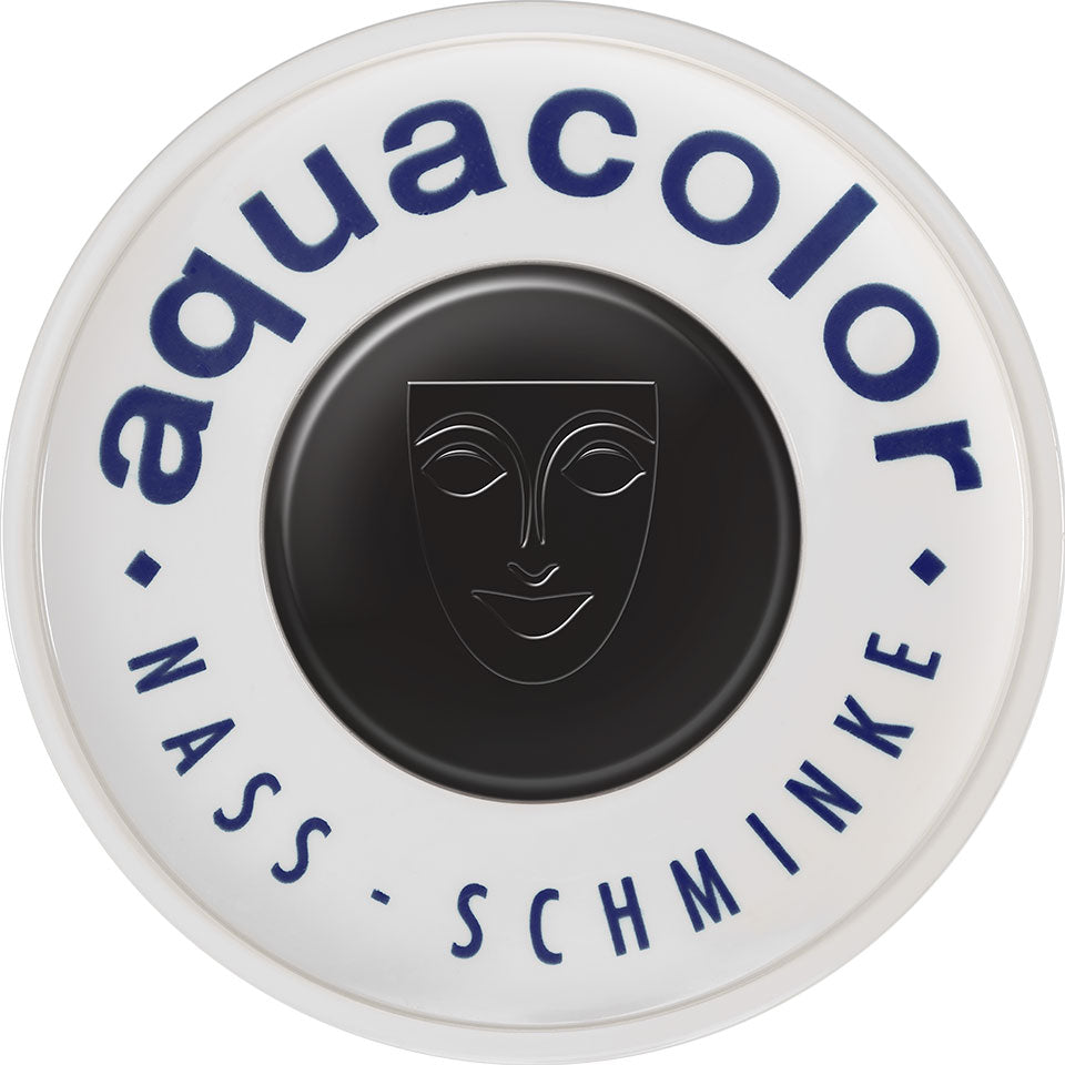 Kryolan Aquacolor, 070 svart 30 ml