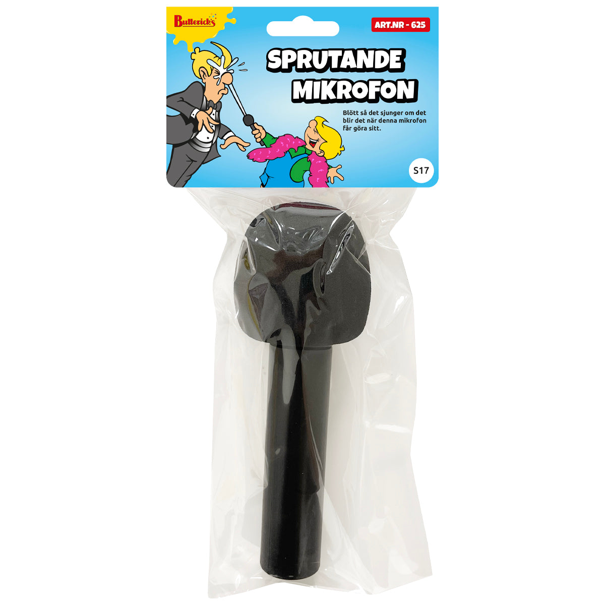 Sprutande mikrofon