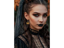 Halloweenörhängen, pumpor