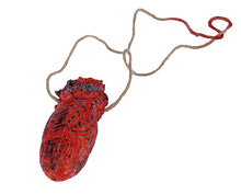 Prop, utslitet hjärta halsband