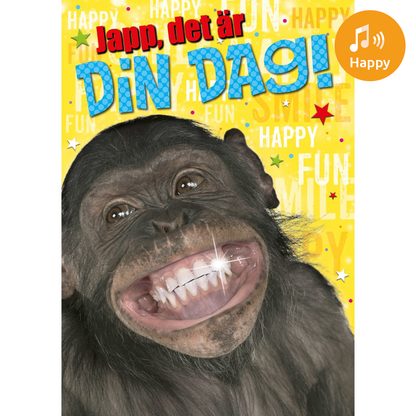 Dubbla kort med ljudeffekt, Din dag