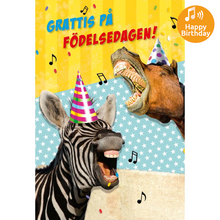 Dubbla kort med ljudeffekt, Hipp Hipp