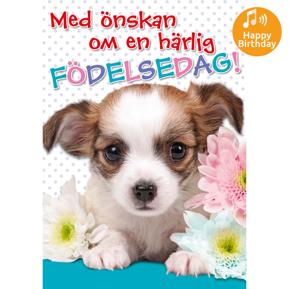 Dubbla kort med ljudeffekt, Härlig födelsedag