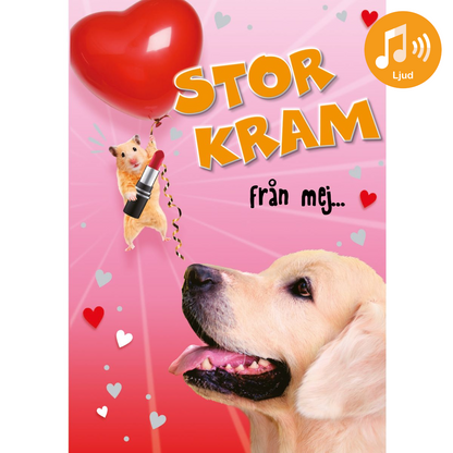 Dubbla kort med ljudeffekt, Stor kram