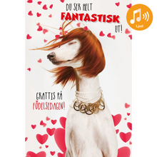 Dubbla kort med ljudeffekt, Wow