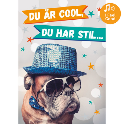 Dubbla kort med ljudeffekt, Du är COOL