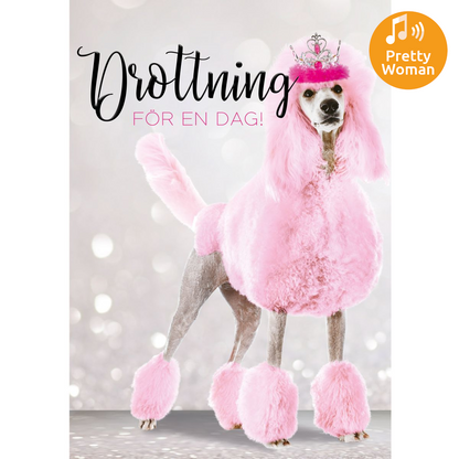 Dubbla kort med ljudeffekt, Drottning