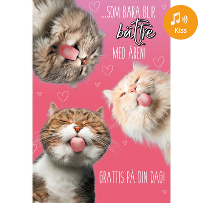 Dubbla kort med ljudeffekt, Med kramar